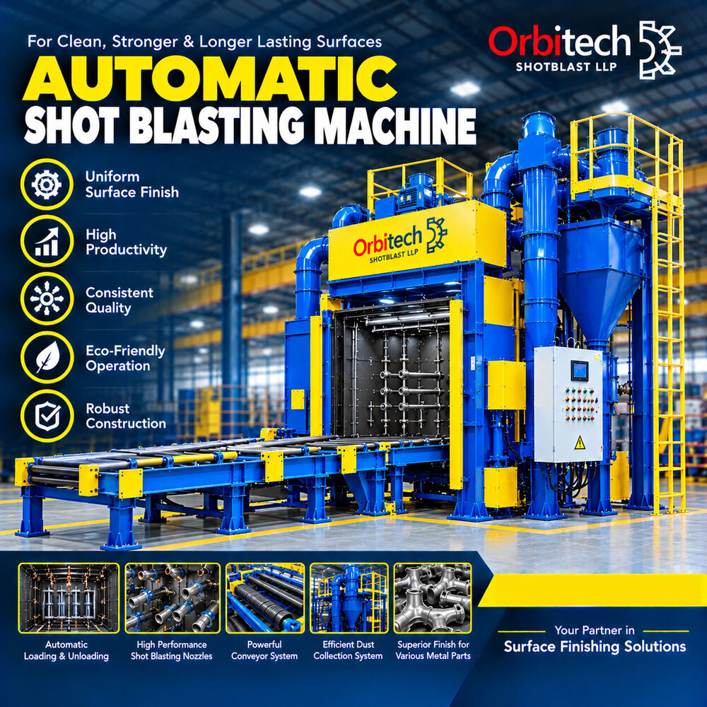 Automatic Shot Blasting Machine - Application: Mining
