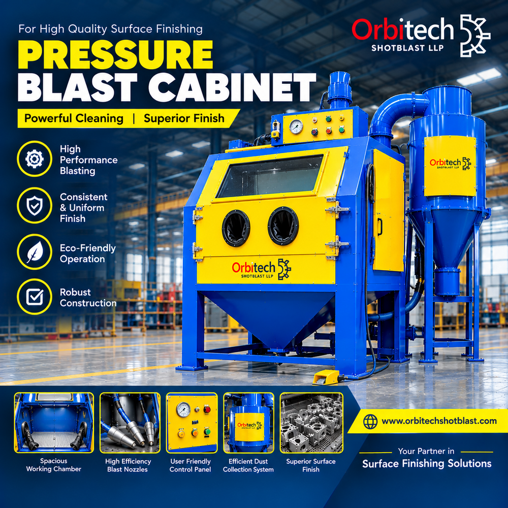 Pressure Blast Cabinet