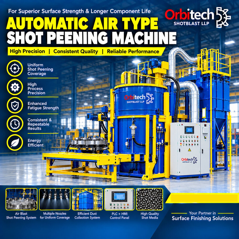Automatic Air type Shot Peening Machine