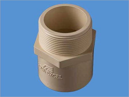 Threaded CPVC Plastic Male Adapter