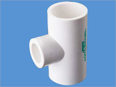 Reducer Tee - UPVC, 1"x1"x1/2" & 3/4"x3/4"x1/2" | White, Leakproof, Durable, Easy to Install, Reliable for Industrial & Water Pipelines