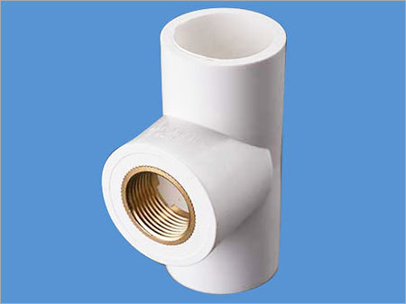 UPVC Brass Threaded Tee