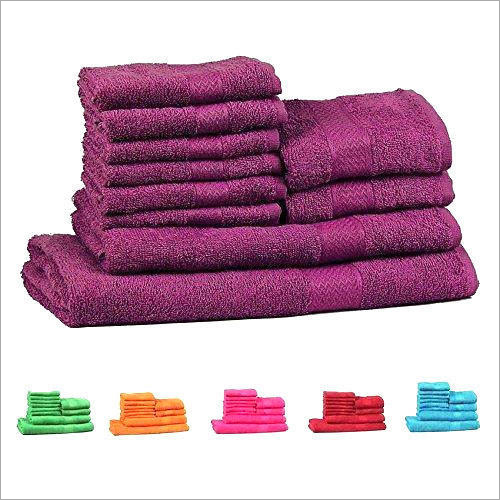 Cotton Purple Towel