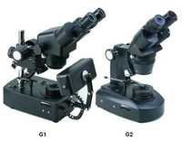 Stereo Microscope - Stainless Steel, 94x70x70 Cm, Matte Black | 220 Volt Power, Compact Size 3.85x2.00x2.75 Mm