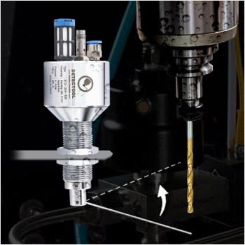 Mounted To The LH Side Of The Spindle