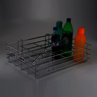 Stainless Steel Kitchen Bottle Basket