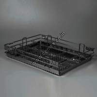 Stainless Steel Kitchen Perforated Cutlery Basket