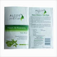 Face Wash Label