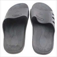 Antistatic Slipper - Pvc Material, Size 38-46, Blue And Black Color | Comfortable, Lightweight, Esd Compliant, Anti-slip Design