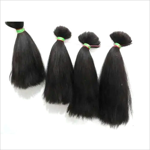 Black Virgin Double Drawn Hair