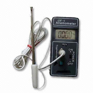 Aluminum & Plastic Anemometer With Digital Display