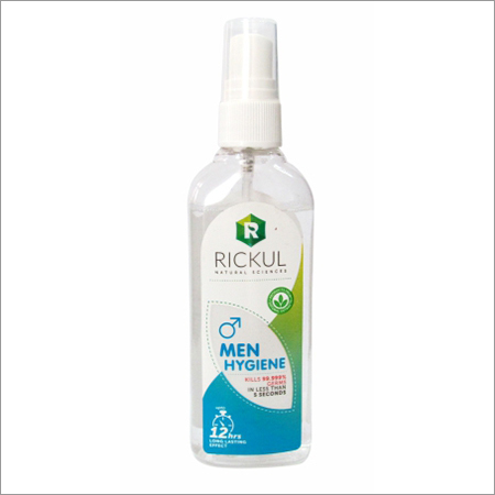 Men Hygiene - Organic Polycondensate, 100 ml | Anti-Bacterial, Reduces Odor, Suitable for Adults & Children, Internal Use