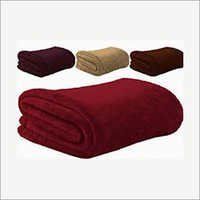 Plain Polar Fleece Blanket