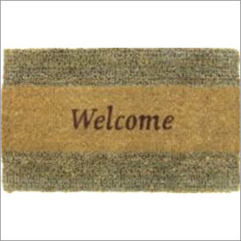 Printed Coir And Seagrass Doormat