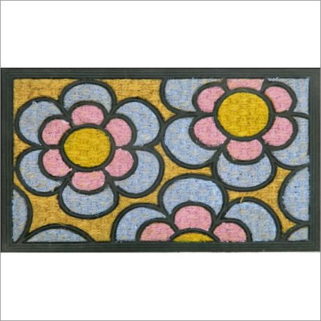 Floral Moulded Mat