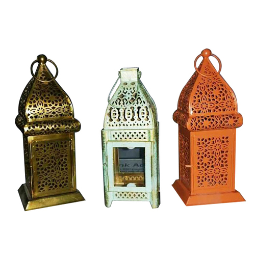 Moroccan Style Lattice Tealight Lantern