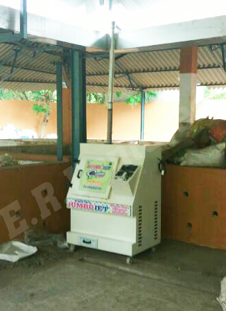 White Sanitary Napkin And General Dry Waste Incinerator