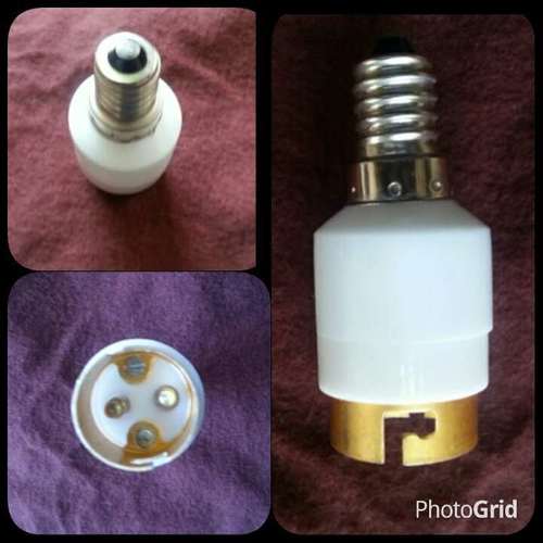 Adapter E14 to B22 Adapter E14 to B22