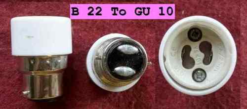 Converter B22 To GU 10 Converter B22 To GU 10