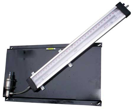 Acrylic & Metal Inclined Tube Manometer