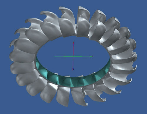 Pelton Turbine - Stainless Steel, Mild Steel, Aluminum | Industrial Use, Painted Surface Treatment