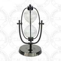 Chrome Flip - Over Hourglass Timer (30 Min)