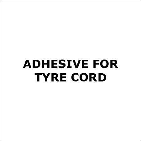 Adhesive For Tyre Cord