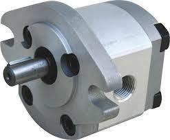 Gear Pump Model - Metal Construction, 1-5 Kilograms Weight | Coated for Hydraulic Fluid Power Applications