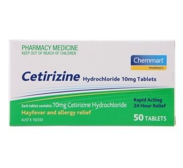 Cetirizine गोलियाँ