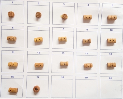 Wooden Button and Toggle