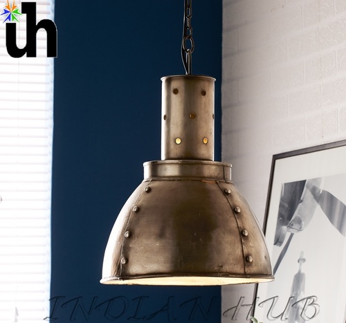 Iron Hanging Lamp Metalic