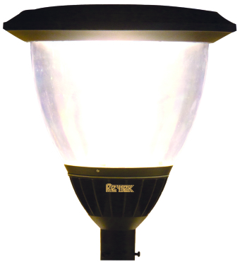 CRATER POST TOP LIGHT