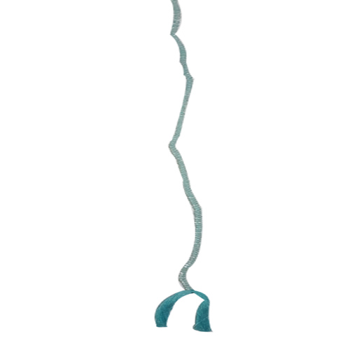 Green Aquamarive Stone Beaded  Long Line