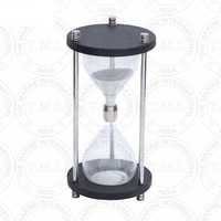 Wooden Black Sand Timer (60 Min)