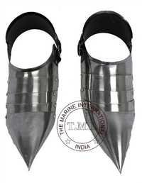 Medieval Steel Shoes Gothic Knight Armour Shoes