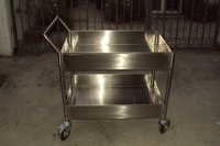 Two Compartment Kitchen Trolley