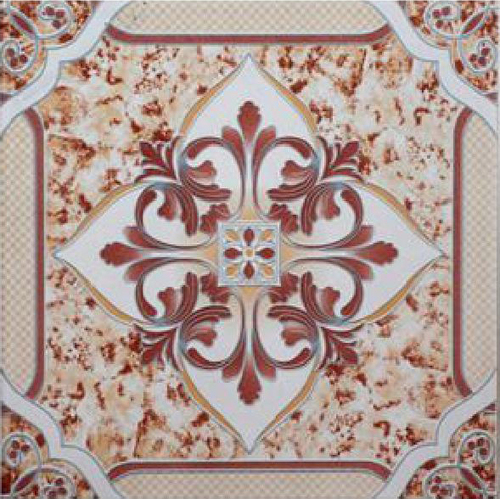 Ceramic Floor Tile - Floral Desgins