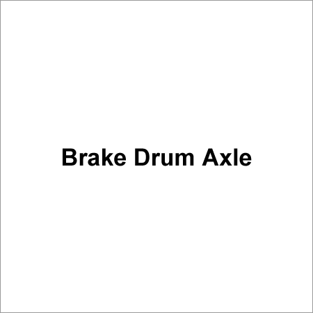 Brake Drum Axle Brake Drum Axle