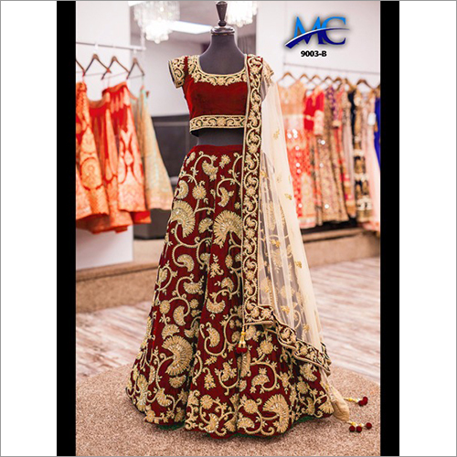 Embroidered Bridal Lehenga