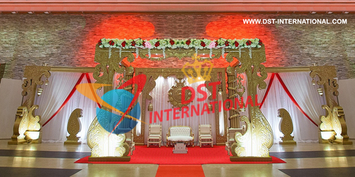 Fiber Peacock Mandap