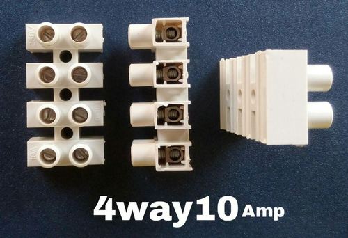 Connector 4 Way 10 Amps