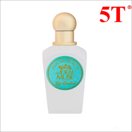 White Embossed Perfume Bottle Labels