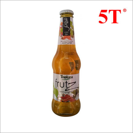White Customized Sparkling Drink Bottle Labels