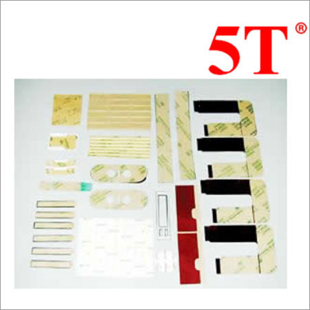 Cream Precisely Die Cut Double Sided Adhesive Labels