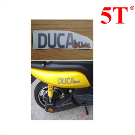 Grey Customized Print Die Cut Stickers