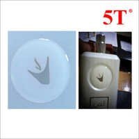 White 3d Dome Stickers For Perfume Bottle