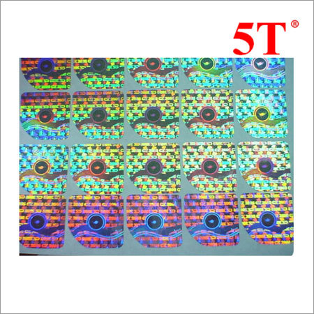 Silver Printing Hologram Laser Labels In Anti-Counterfeiting