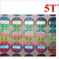 Silver Printing Hologram Laser Labels In Anti-counterfeiting