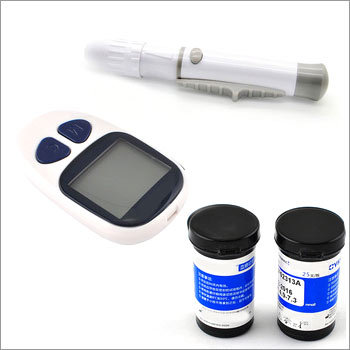 Blood Glucose Monitor - ABS Plastic 80x50x20 mm LCD Display | Accurate Results Easy to Use Convenient Kit Fast Readings Reliable Device
