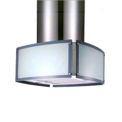 White Tempered Glass Chimney